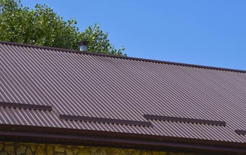 typical Manningford Abbots corrugated roof uses